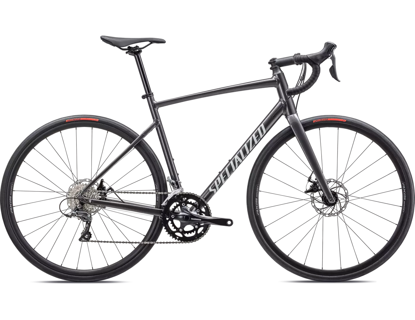 Specialized ALLEZ E5 DISC | Gloss Smoke/White/Silver Dust | 54