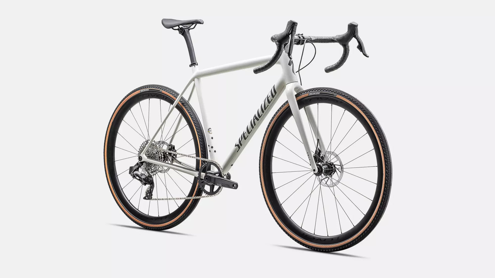 Specialized Crux Expert Gloss Dune White / Smoke Liquid Metal 56cm