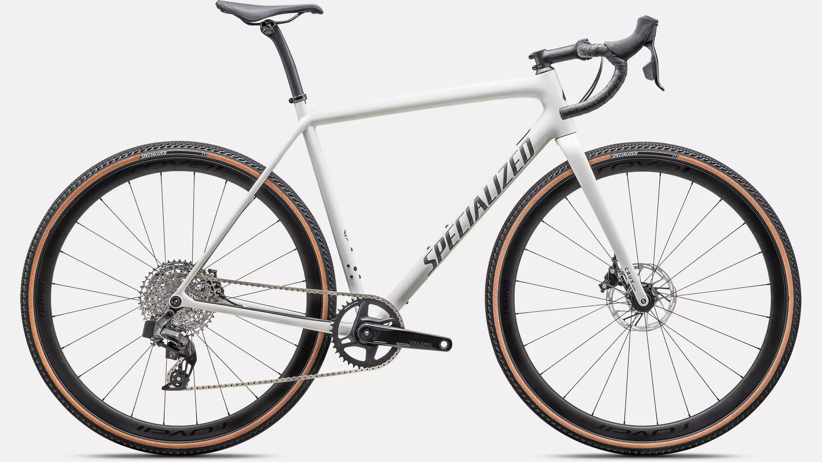 Specialized Crux Expert Gloss Dune White / Smoke Liquid Metal 56cm