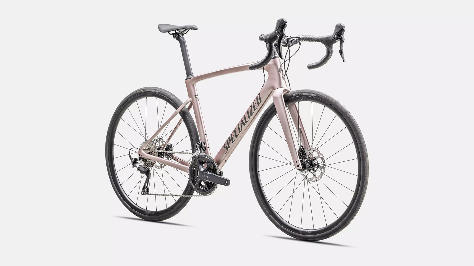 Roubaix SL8 Sport 105 Gloss Rose Champagne / Smoke 54cm
