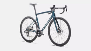 Specialized Tarmac SL8 Expert 2025 Sram Rival AXS Gloss Deep Lake Metallic / Green Pearl Over Seafoam 54cm