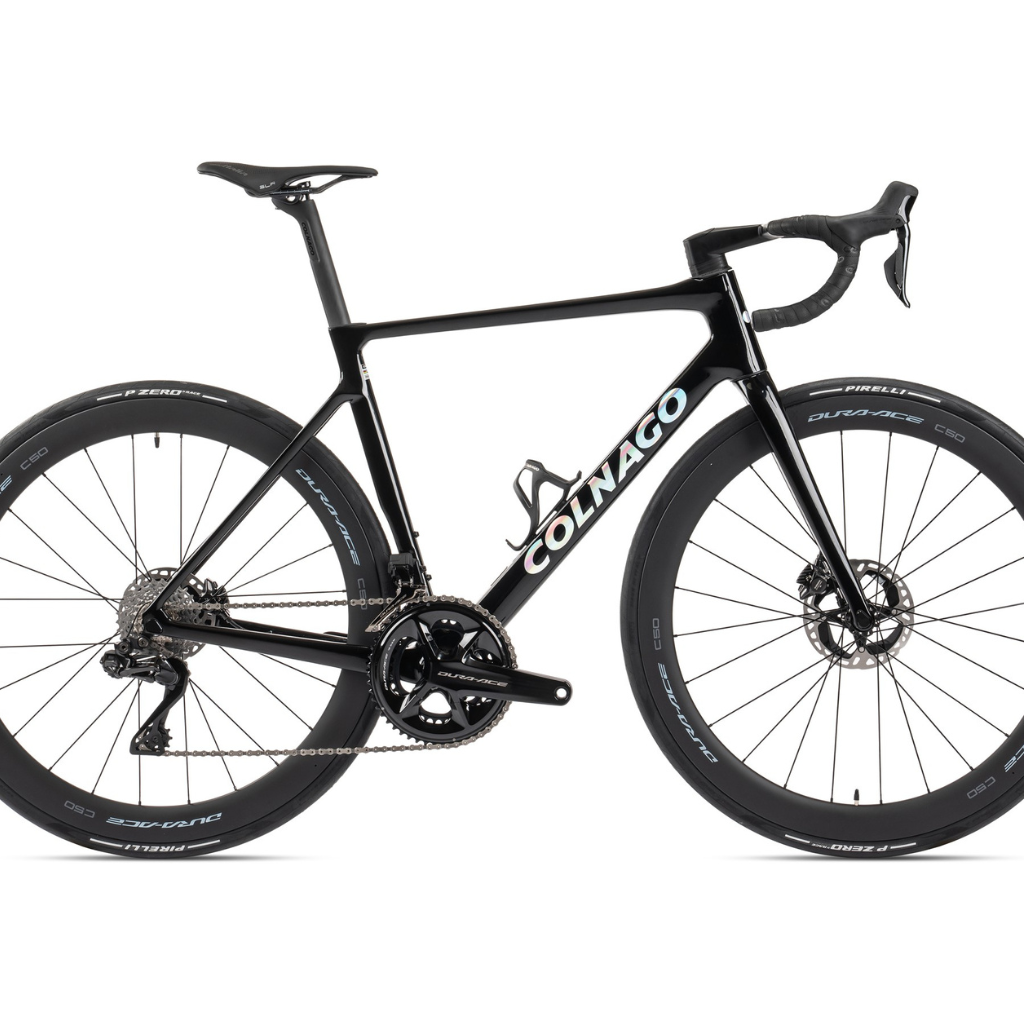 COLNAGO V4RS FRAMESET Disc Carbon Road RVBO Black Gloss 530mm In Gear Cycle Sport