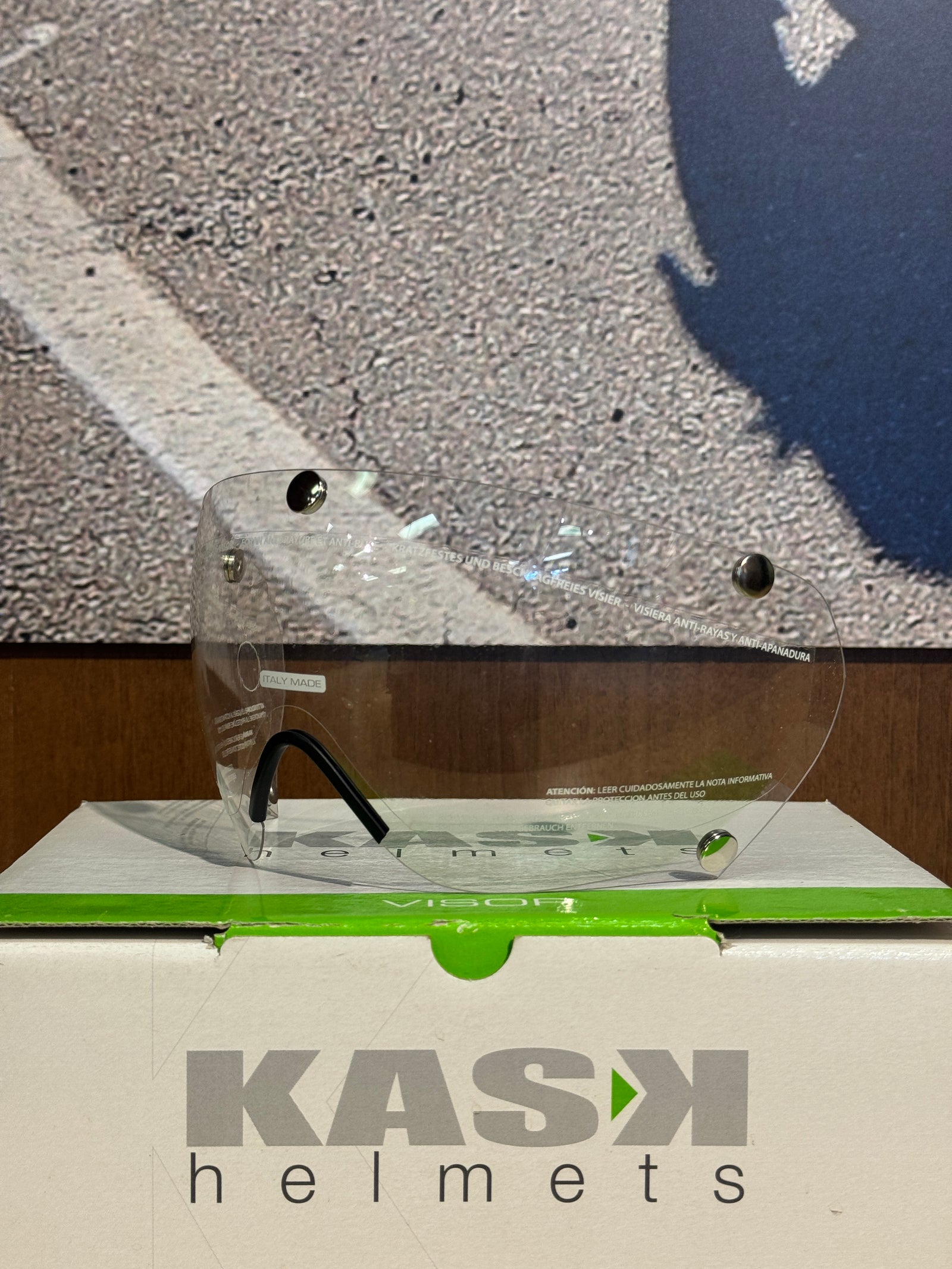 Kask Bambino Visor size 58 transparent