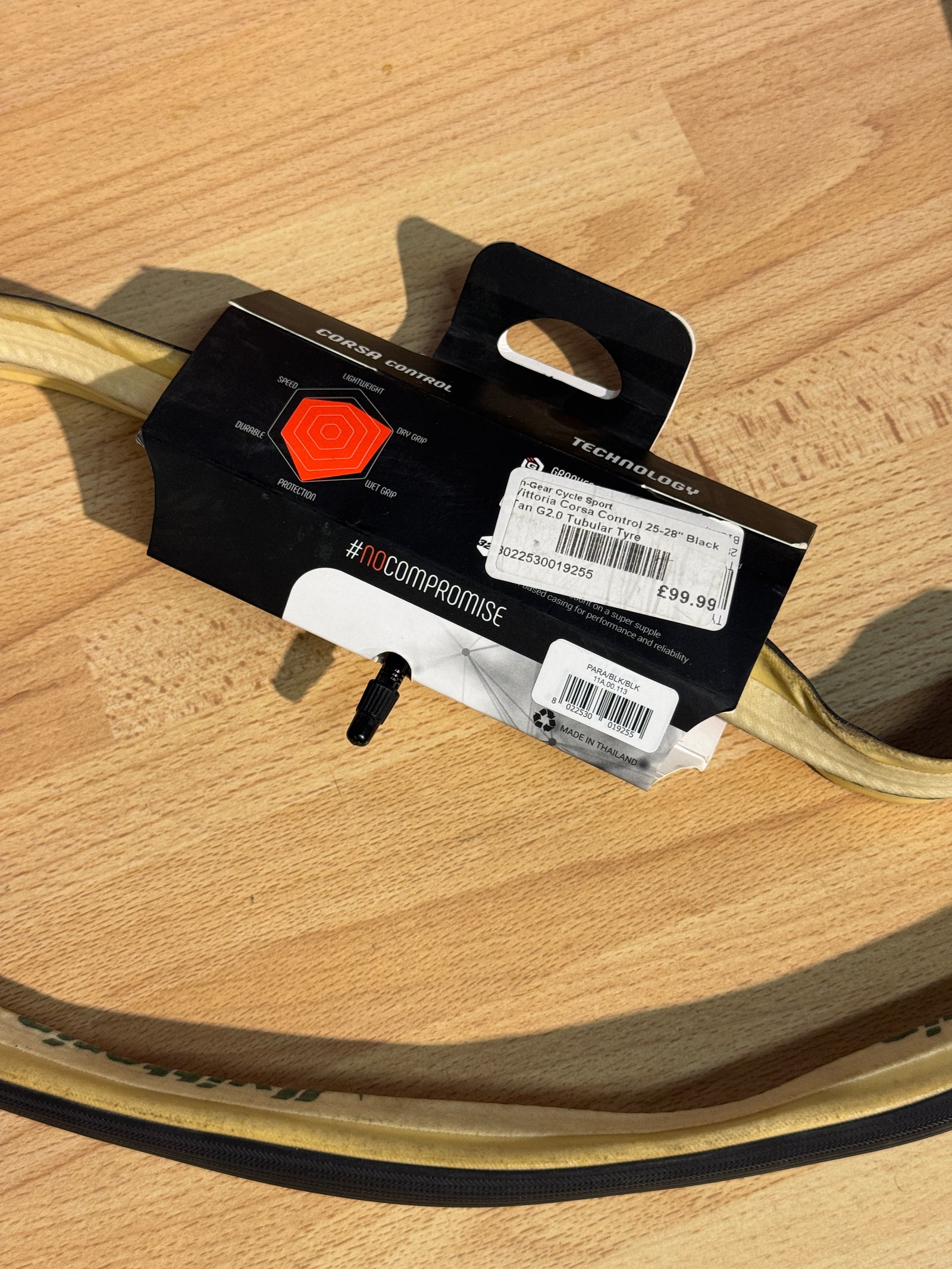 Vittoria Graphene 2.0 Tubular Tyre 25-28