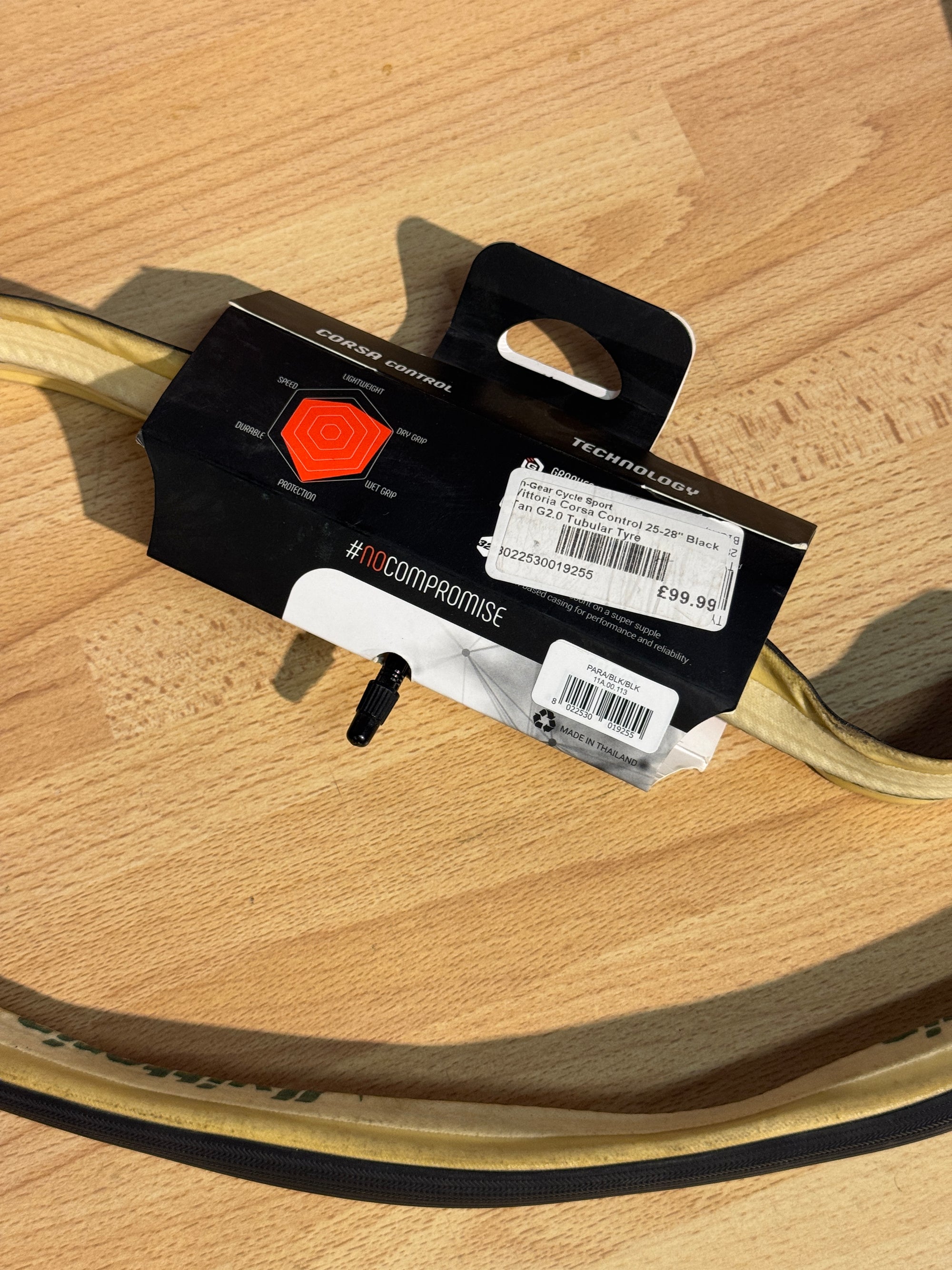 Vittoria Graphene 2.0 Tubular Tyre 25-28