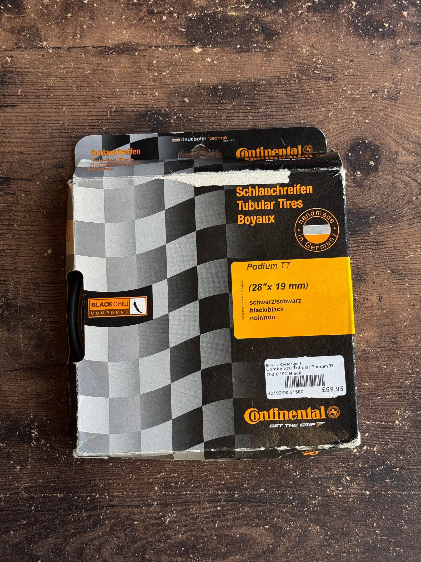 Continental Podium TT Tubular Tyre 19mm