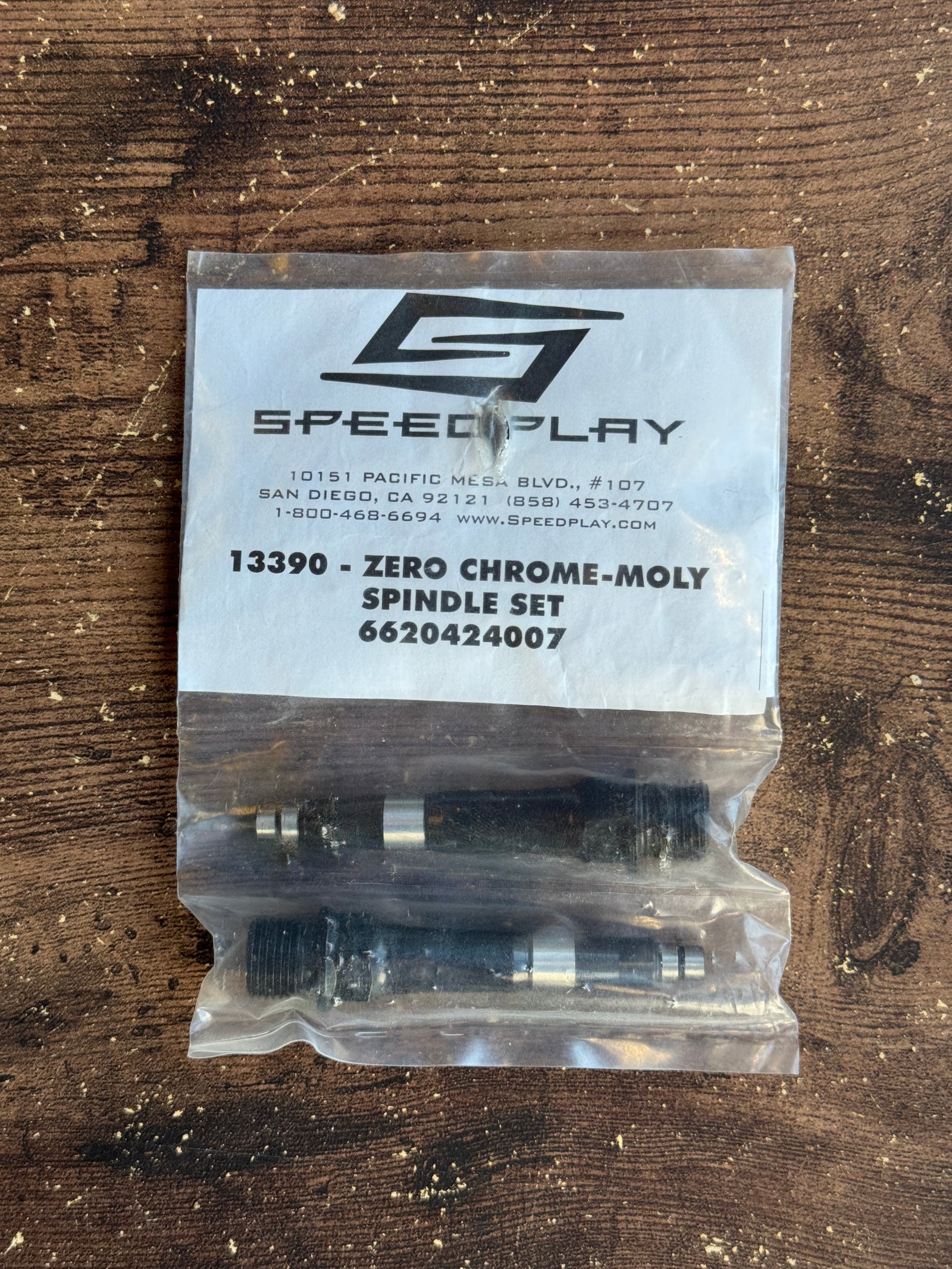 Speedplay Zero Chrome-Moly Spindle Set
