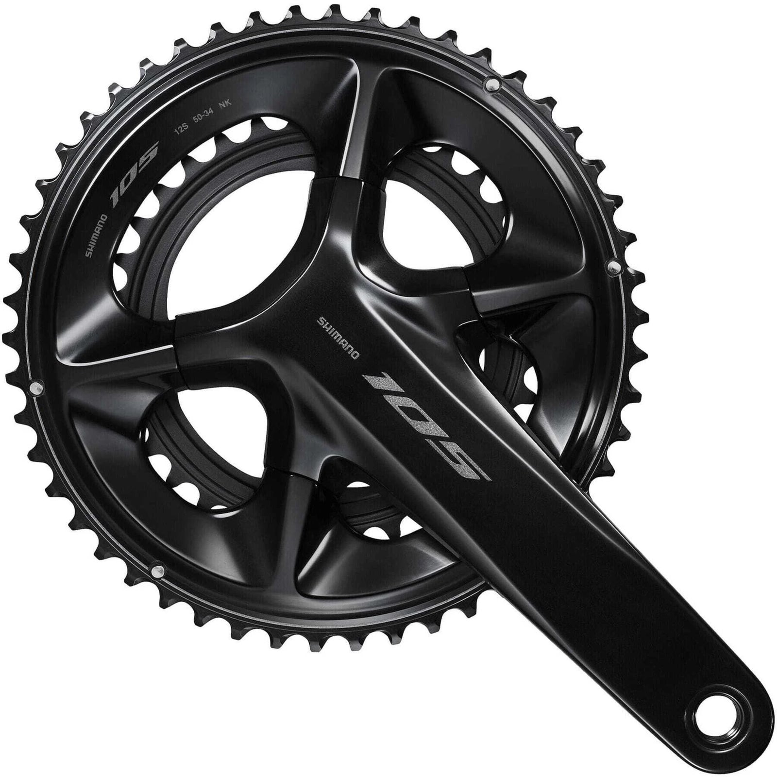 Shimano FC-R7100 105 Double 12-Speed HollowTech II Chainset 170mm 52/36t