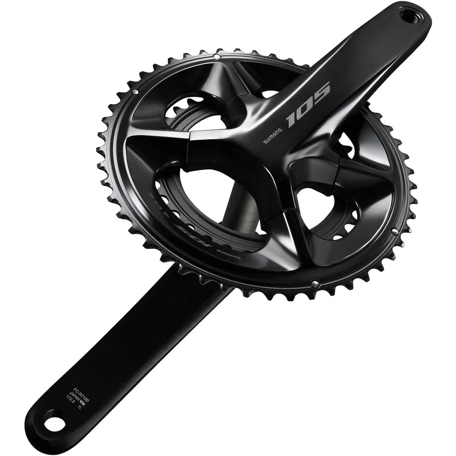 Shimano FC-R7100 105 Double 12-Speed HollowTech II Chainset 170mm 52/36t