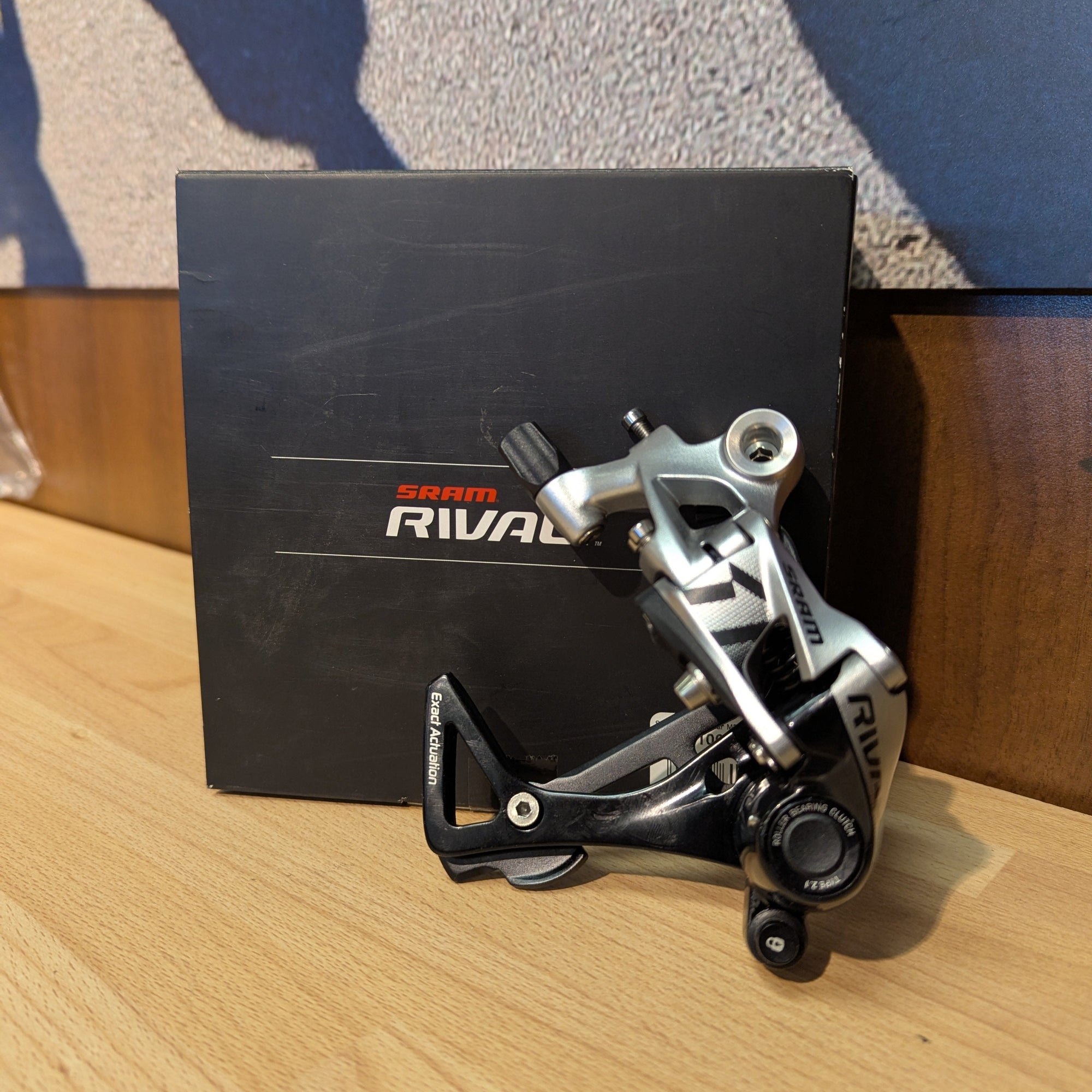 SRAM Rival 1 - 11 Speed Rear Derailleur - Silver *Jockey Wheels not included*