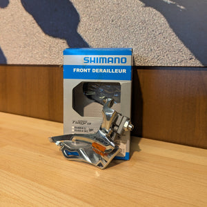 Shimano Tiagra FD-4703 front derailleur; brazed-on type