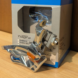 Shimano Tiagra FD-4703 front derailleur; brazed-on type